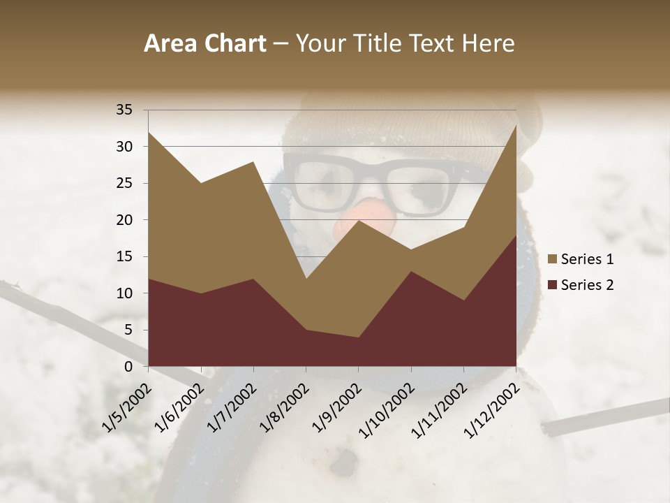 Smile Glasses Cheerful PowerPoint Template