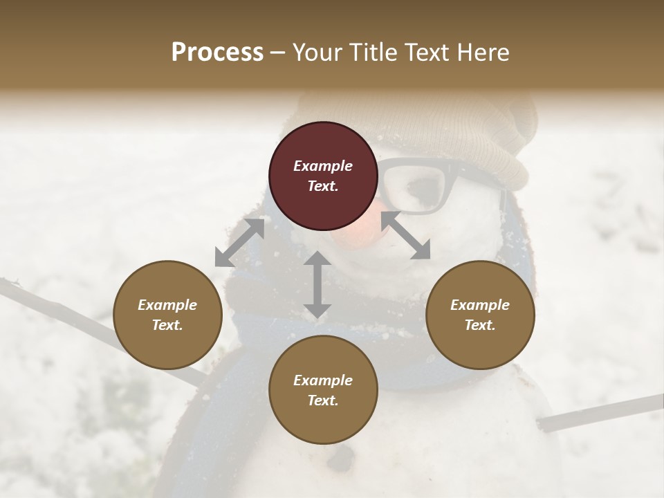 Smile Glasses Cheerful PowerPoint Template
