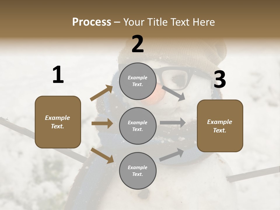 Smile Glasses Cheerful PowerPoint Template