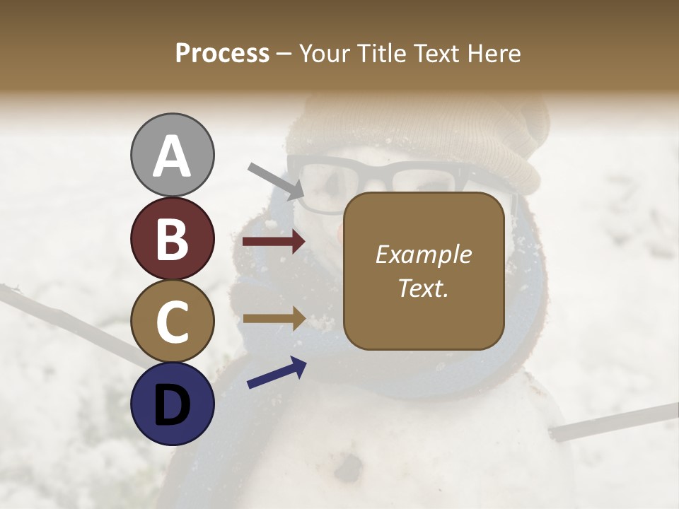 Smile Glasses Cheerful PowerPoint Template
