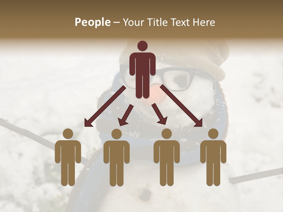 Smile Glasses Cheerful PowerPoint Template