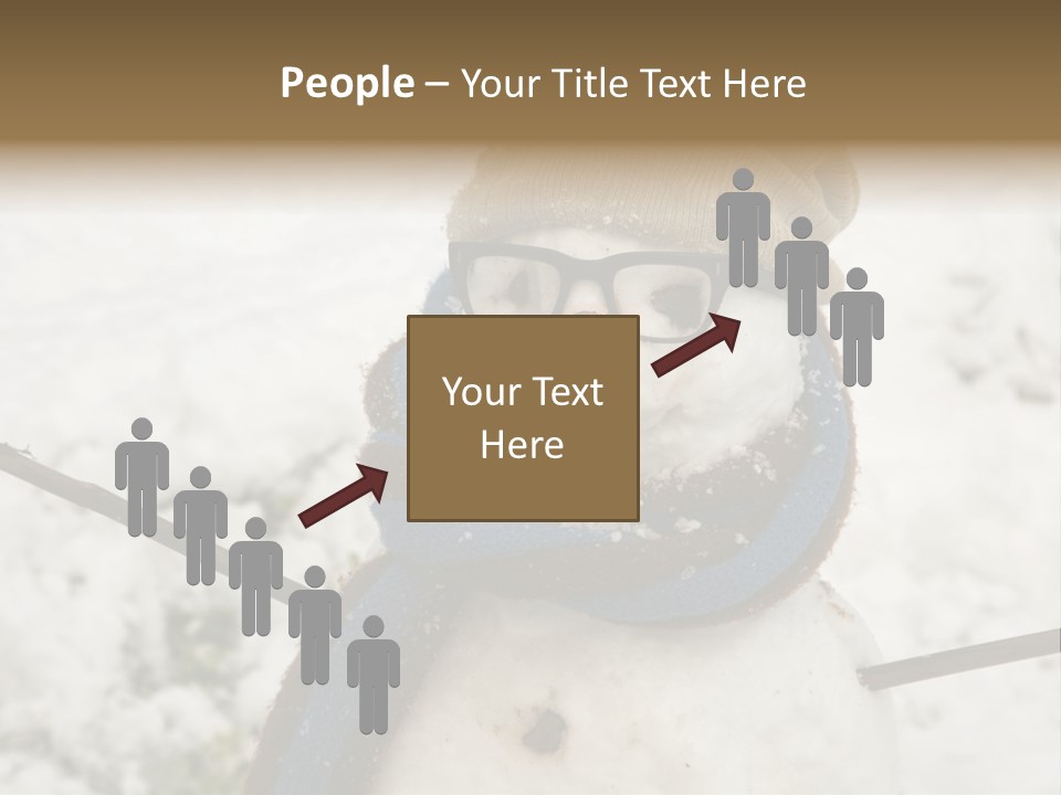 Smile Glasses Cheerful PowerPoint Template