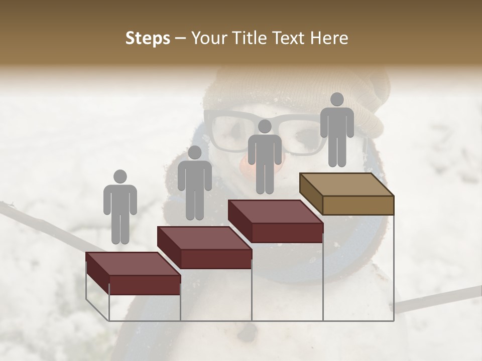 Smile Glasses Cheerful PowerPoint Template