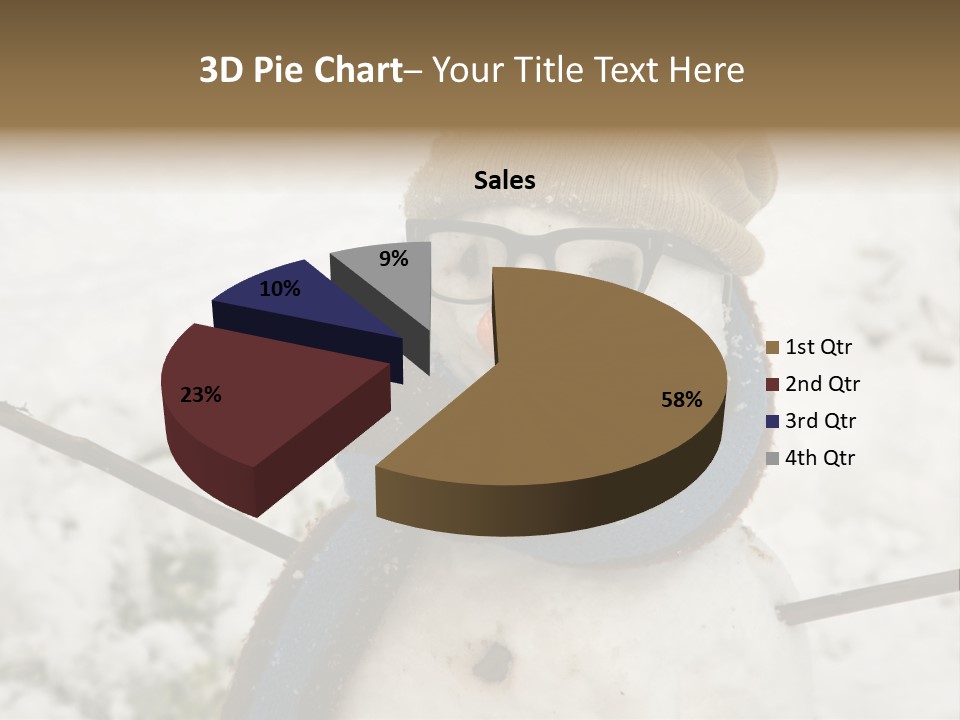 Smile Glasses Cheerful PowerPoint Template
