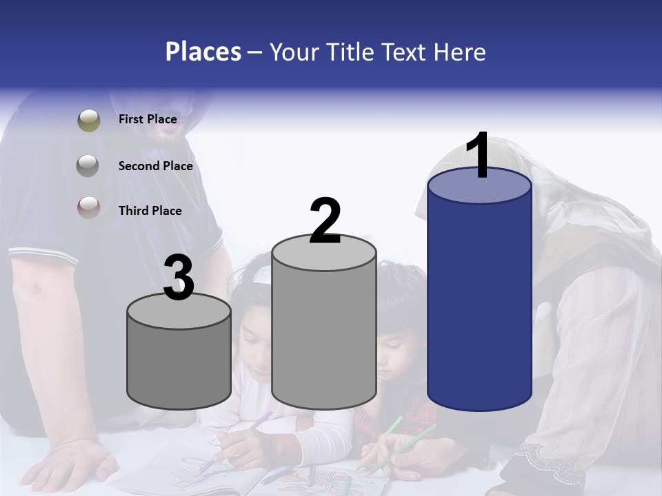 Mother Girl Creativity PowerPoint Template