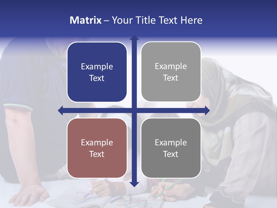 Mother Girl Creativity PowerPoint Template