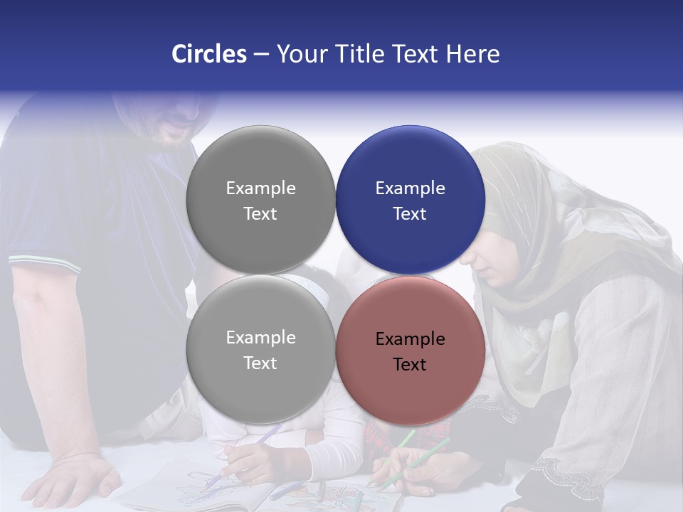 Mother Girl Creativity PowerPoint Template