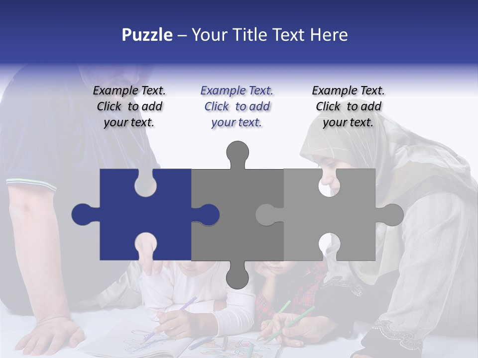 Mother Girl Creativity PowerPoint Template