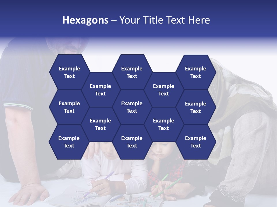 Mother Girl Creativity PowerPoint Template