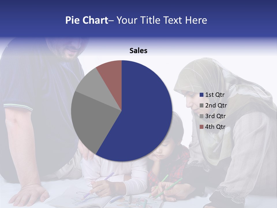 Mother Girl Creativity PowerPoint Template