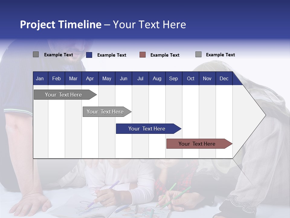 Mother Girl Creativity PowerPoint Template