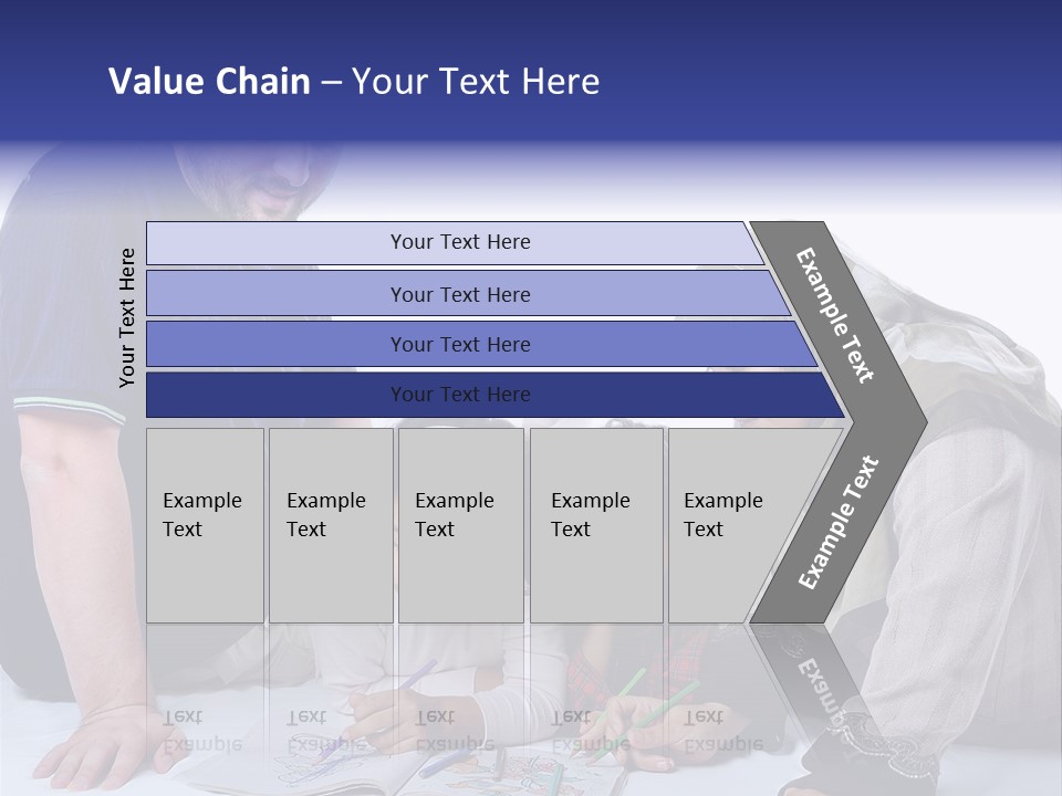 Mother Girl Creativity PowerPoint Template