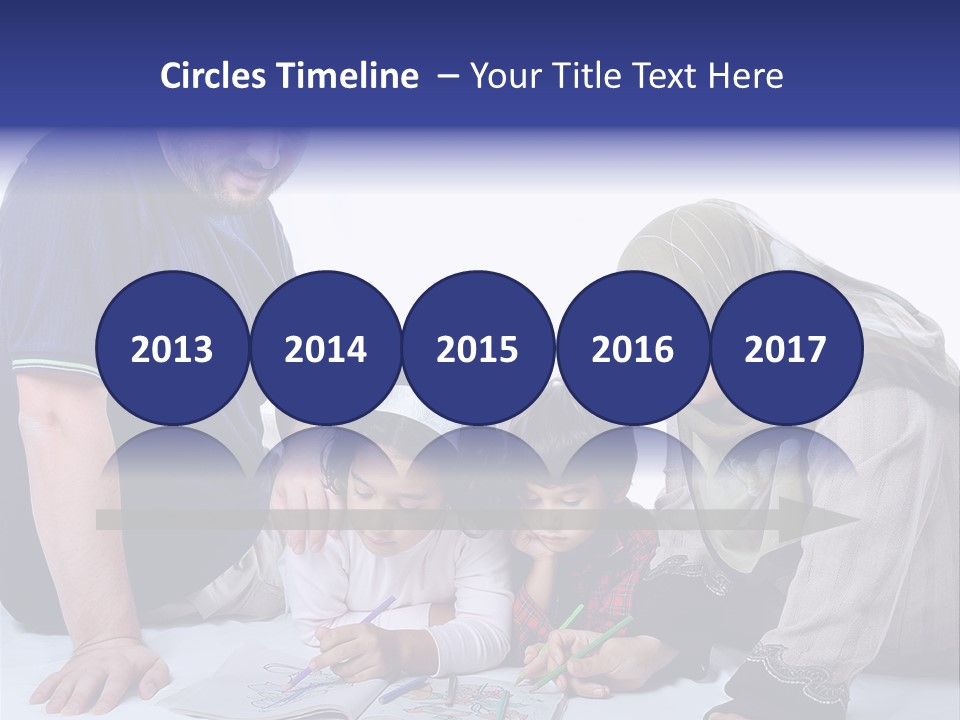 Mother Girl Creativity PowerPoint Template