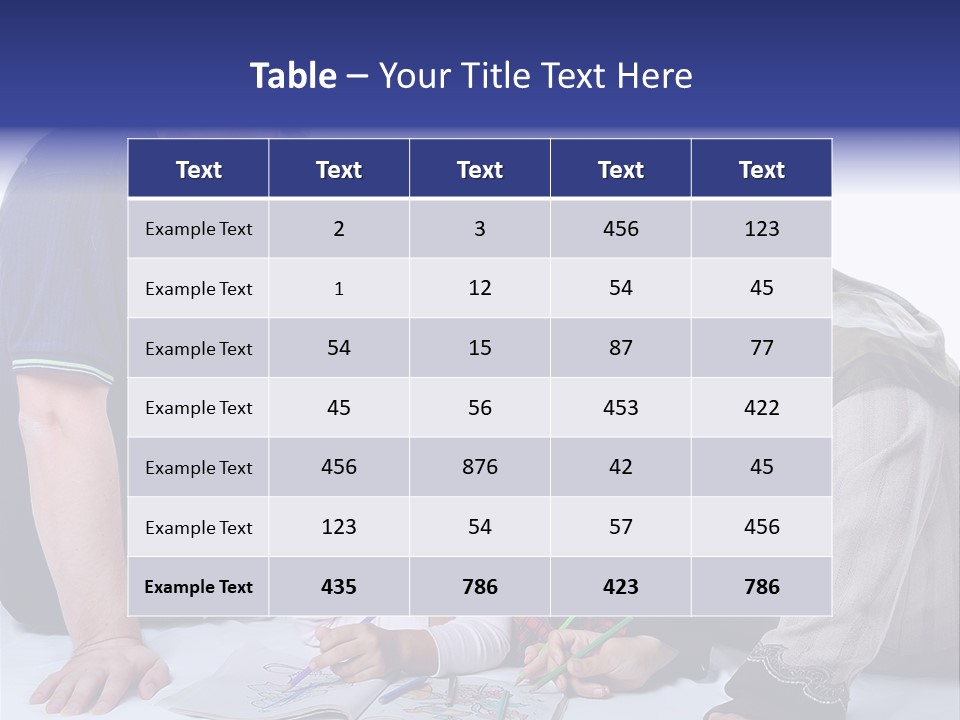 Mother Girl Creativity PowerPoint Template