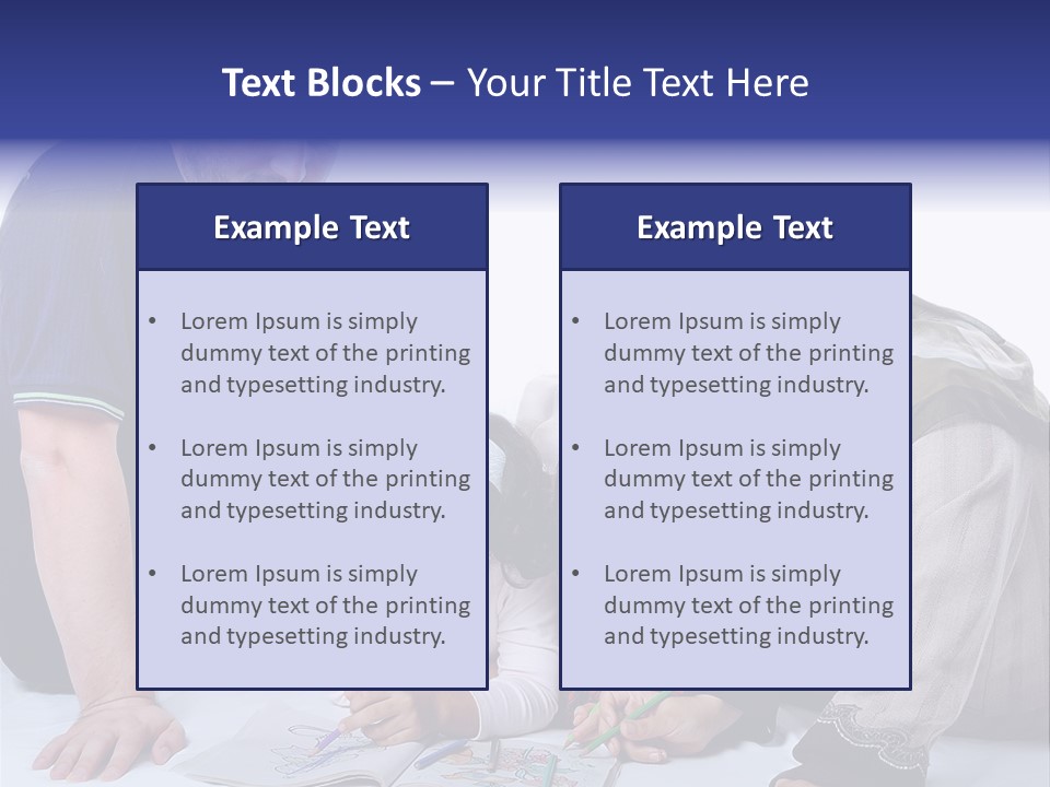 Mother Girl Creativity PowerPoint Template