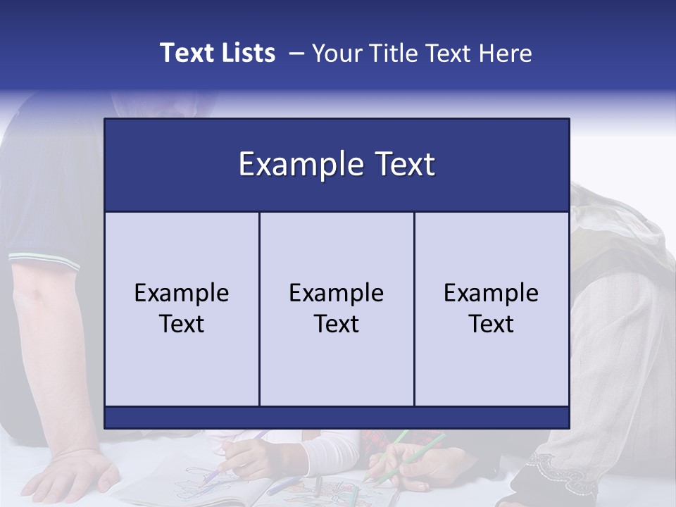Mother Girl Creativity PowerPoint Template