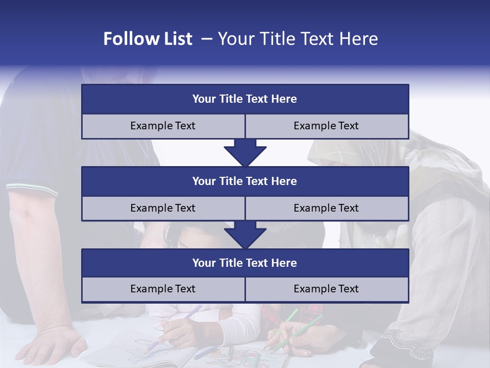 Mother Girl Creativity PowerPoint Template