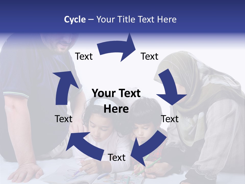 Mother Girl Creativity PowerPoint Template