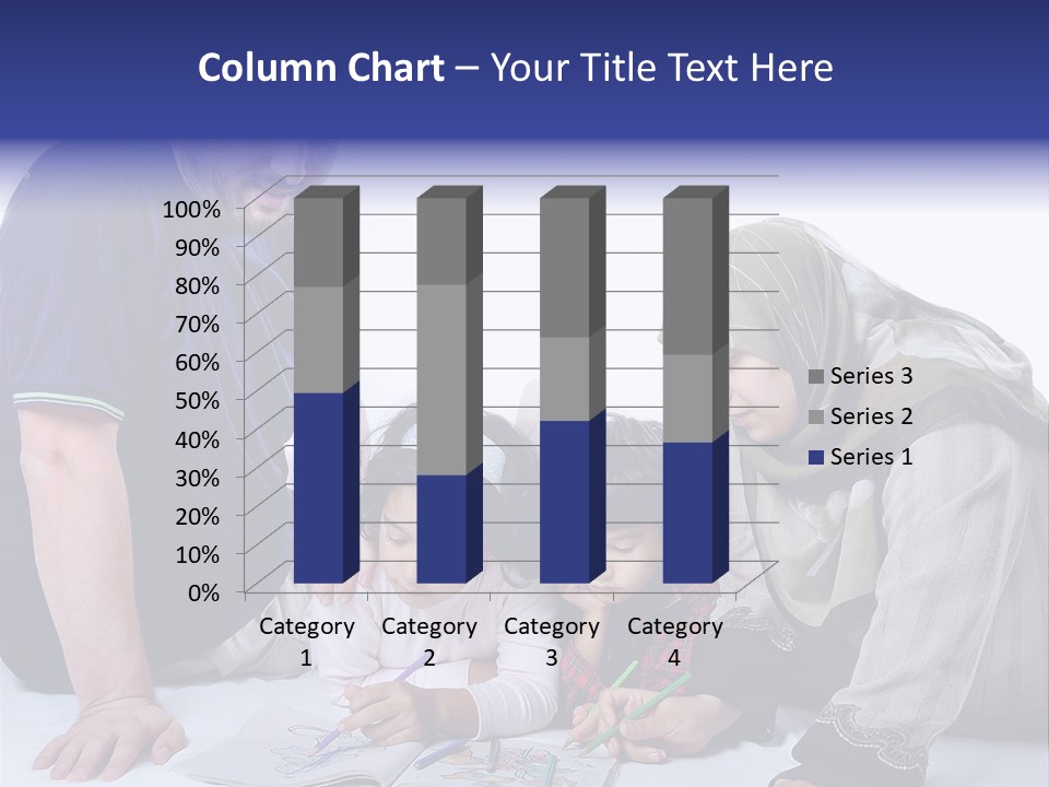 Mother Girl Creativity PowerPoint Template