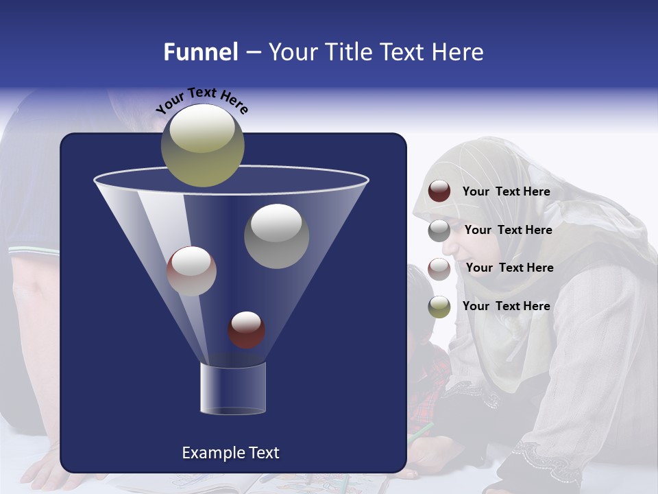 Mother Girl Creativity PowerPoint Template