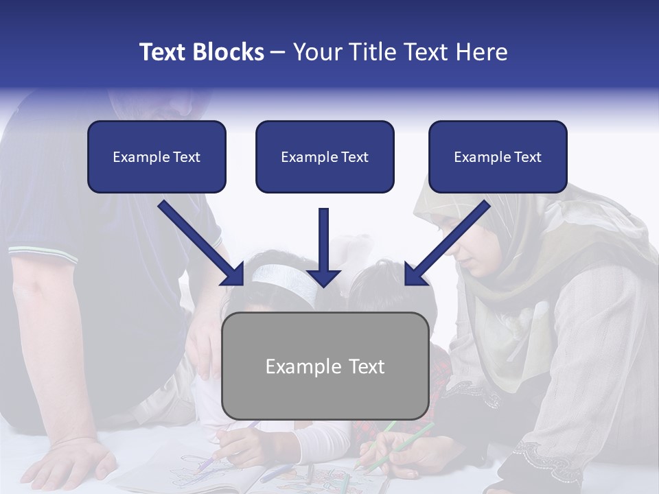 Mother Girl Creativity PowerPoint Template