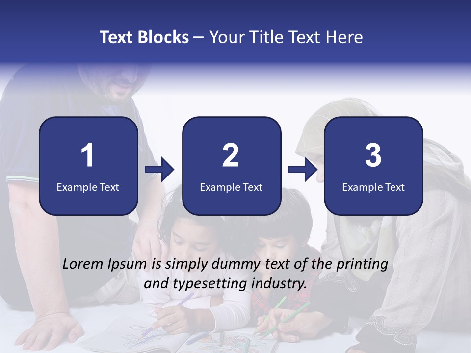 Mother Girl Creativity PowerPoint Template