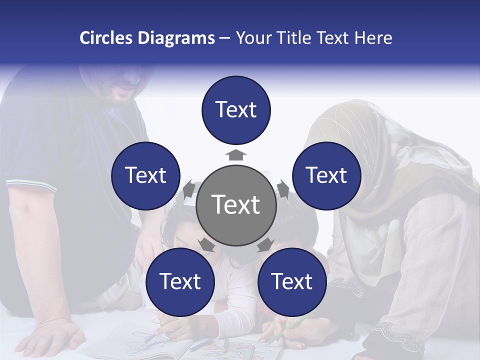 Mother Girl Creativity PowerPoint Template