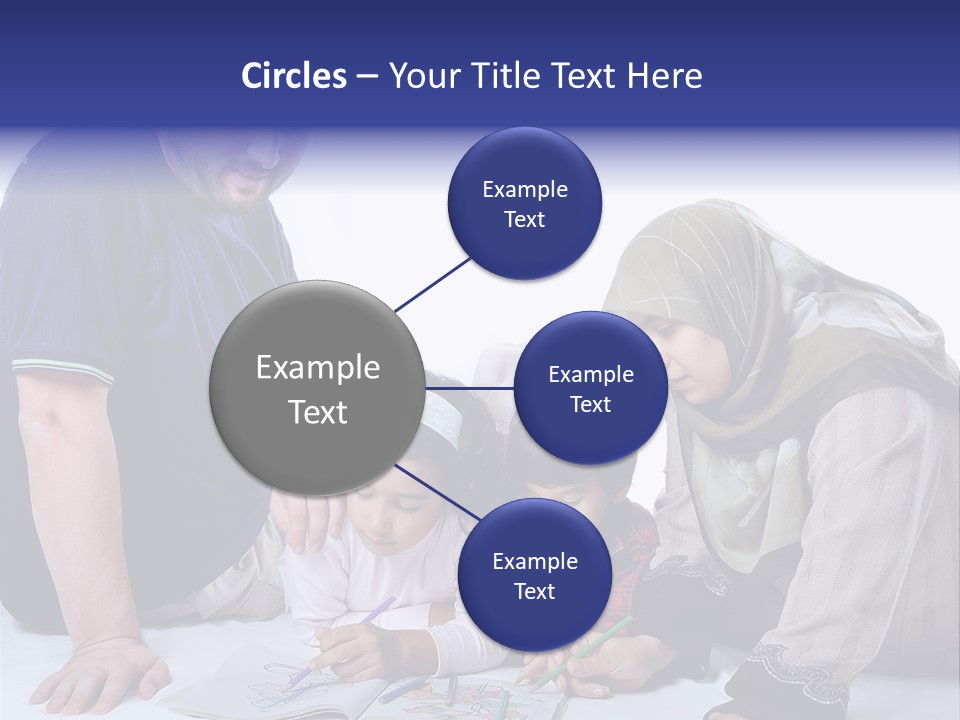 Mother Girl Creativity PowerPoint Template