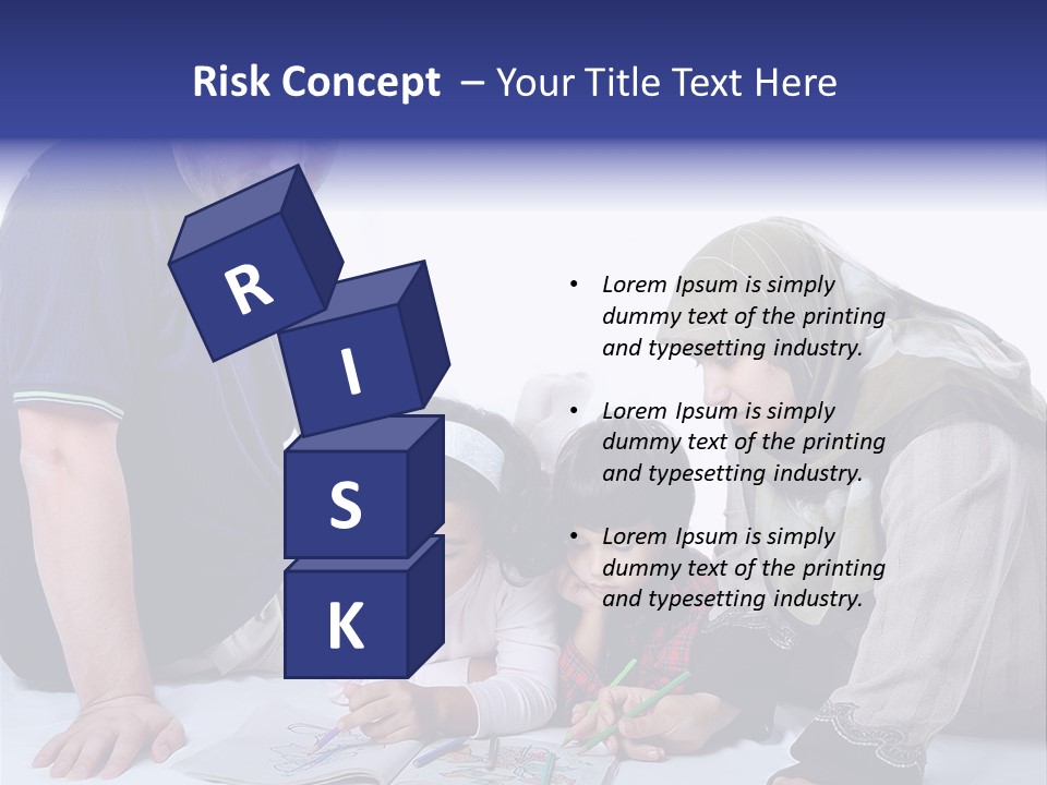 Mother Girl Creativity PowerPoint Template