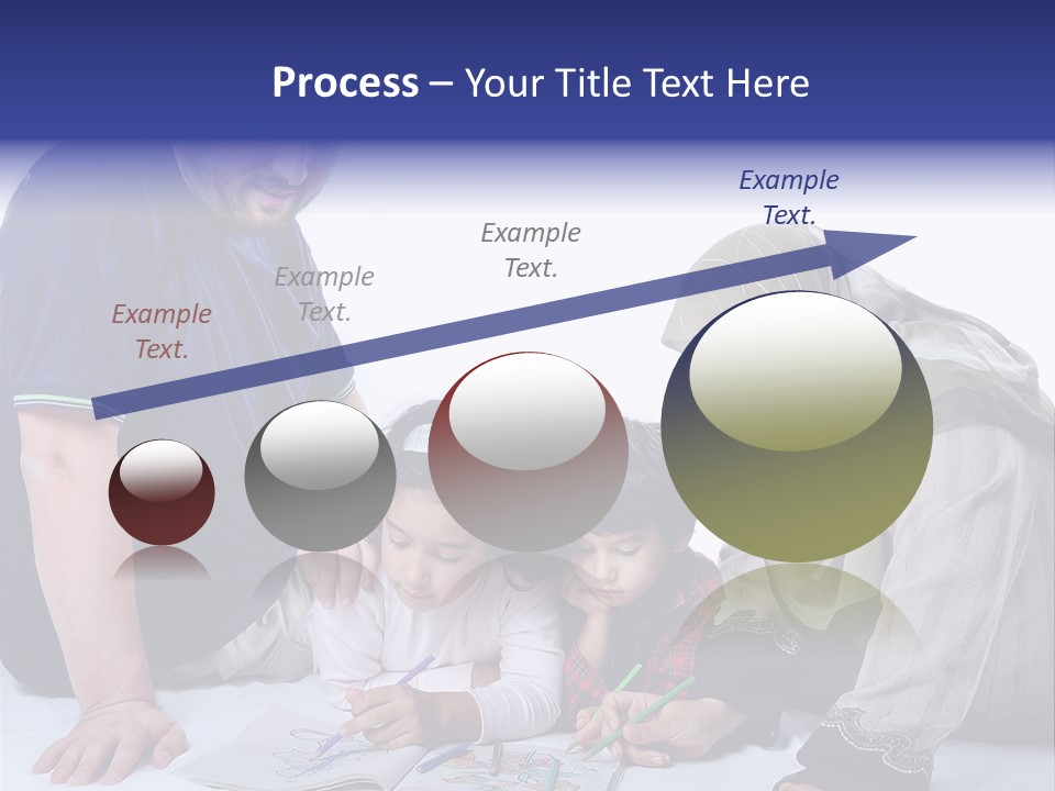 Mother Girl Creativity PowerPoint Template