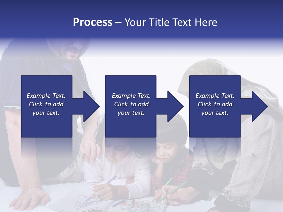 Mother Girl Creativity PowerPoint Template