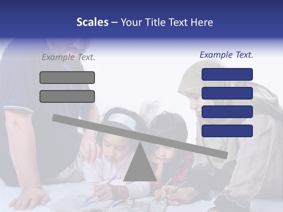 Mother Girl Creativity PowerPoint Template