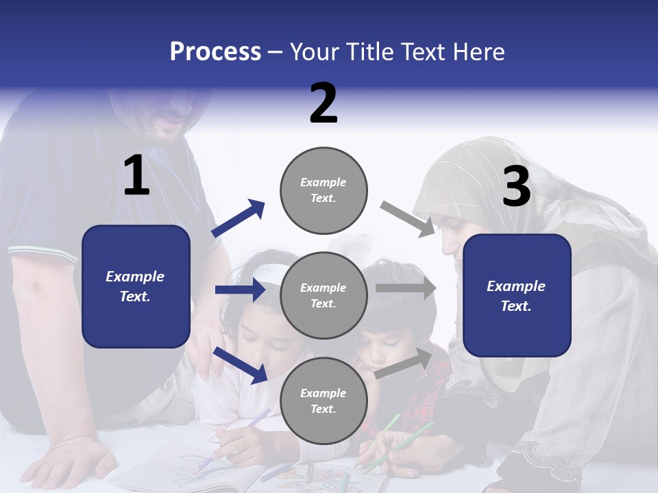 Mother Girl Creativity PowerPoint Template