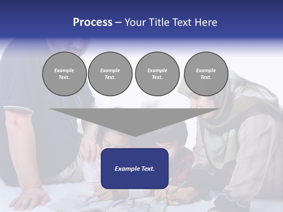 Mother Girl Creativity PowerPoint Template