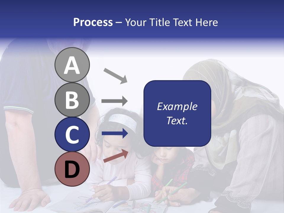 Mother Girl Creativity PowerPoint Template