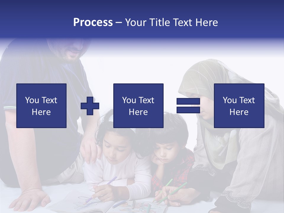 Mother Girl Creativity PowerPoint Template