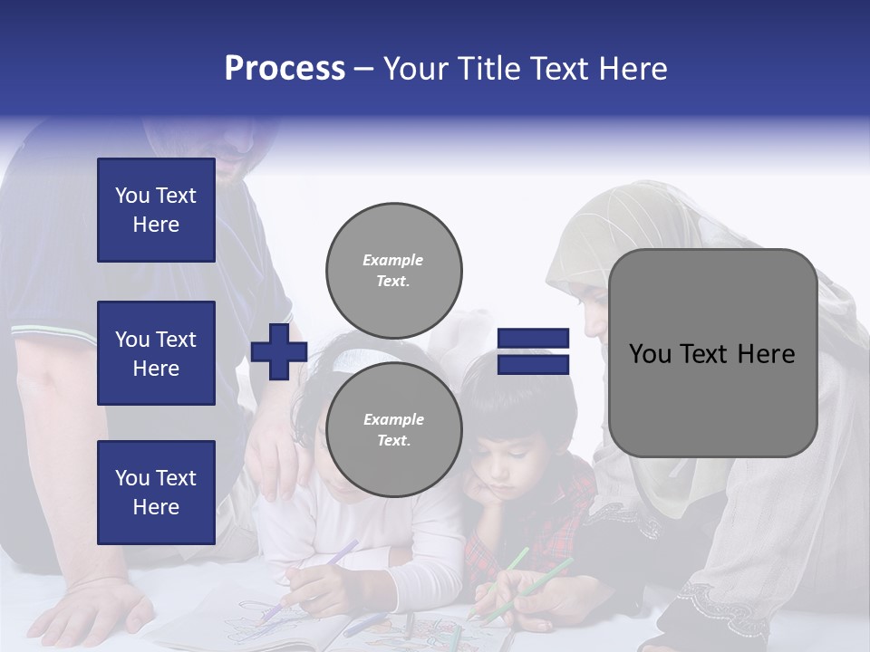 Mother Girl Creativity PowerPoint Template