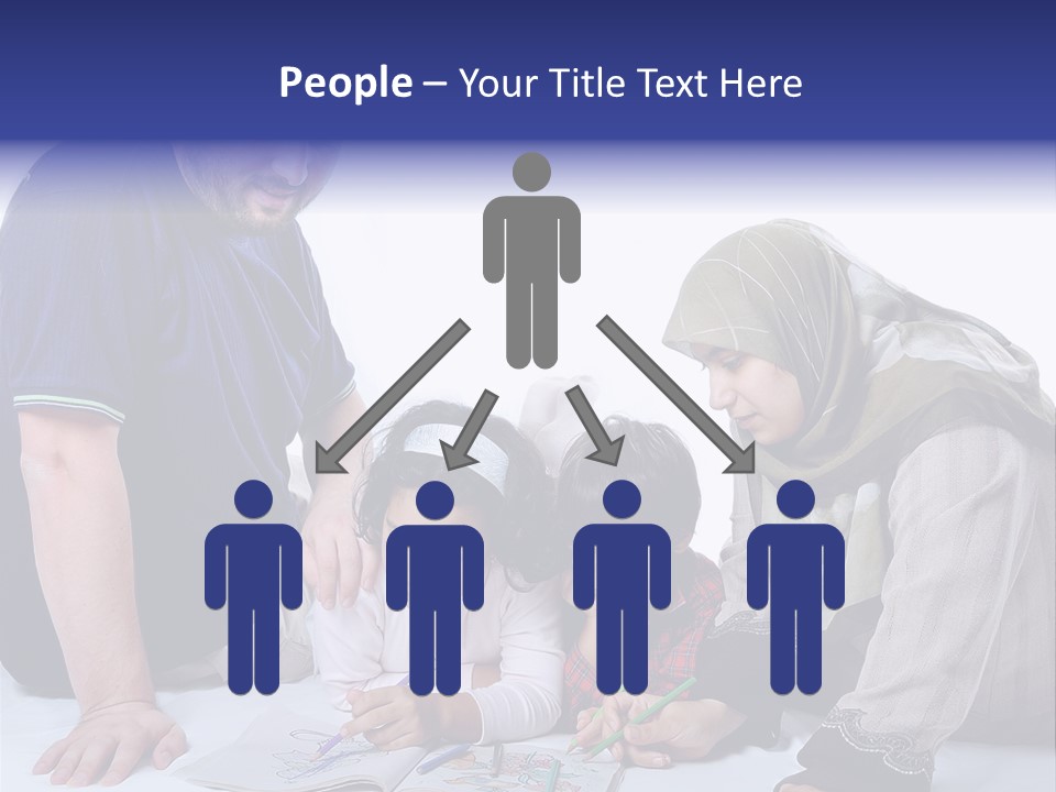 Mother Girl Creativity PowerPoint Template