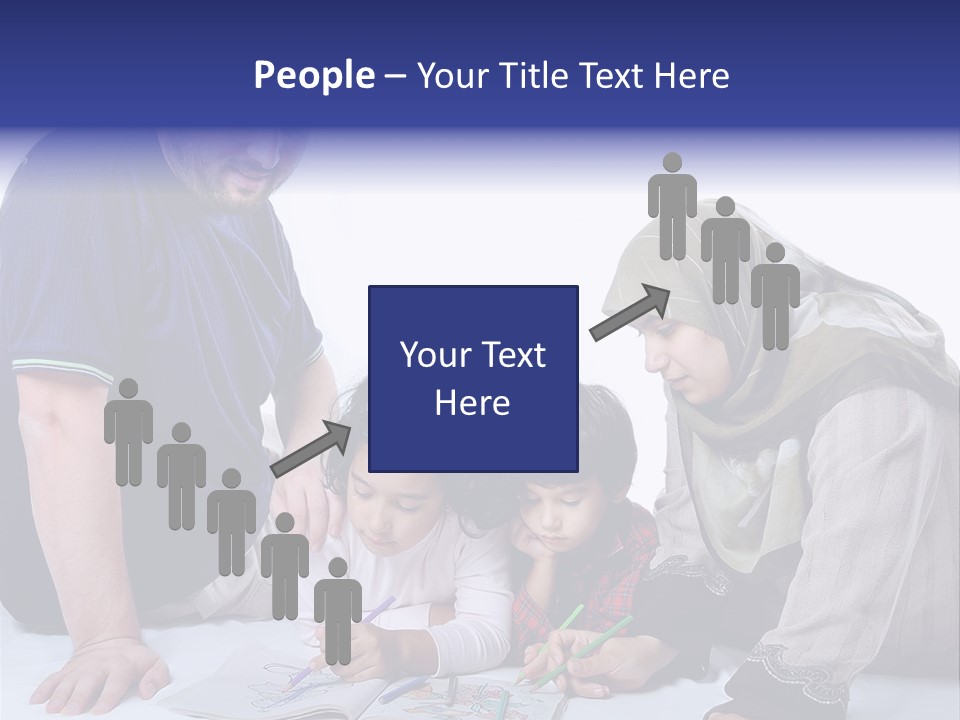 Mother Girl Creativity PowerPoint Template