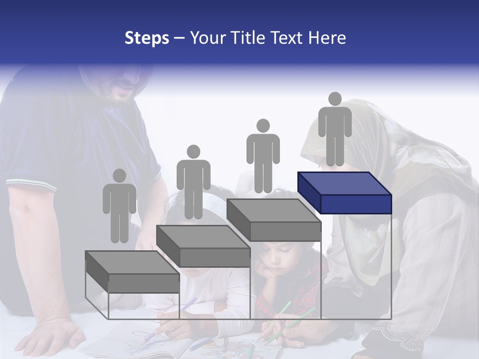 Mother Girl Creativity PowerPoint Template