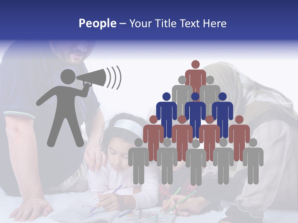 Mother Girl Creativity PowerPoint Template