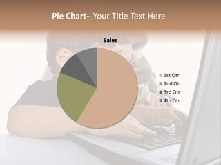 Internet Portrait School PowerPoint Template