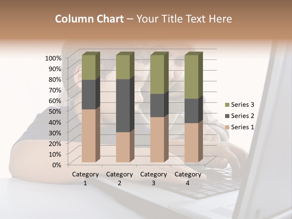 Internet Portrait School PowerPoint Template