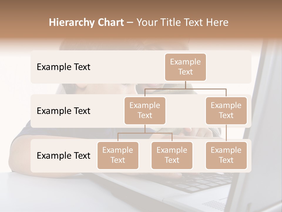 Internet Portrait School PowerPoint Template
