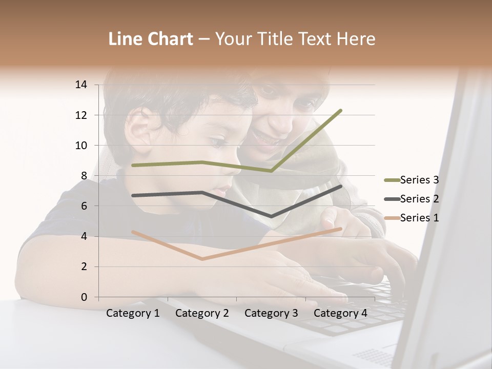 Internet Portrait School PowerPoint Template