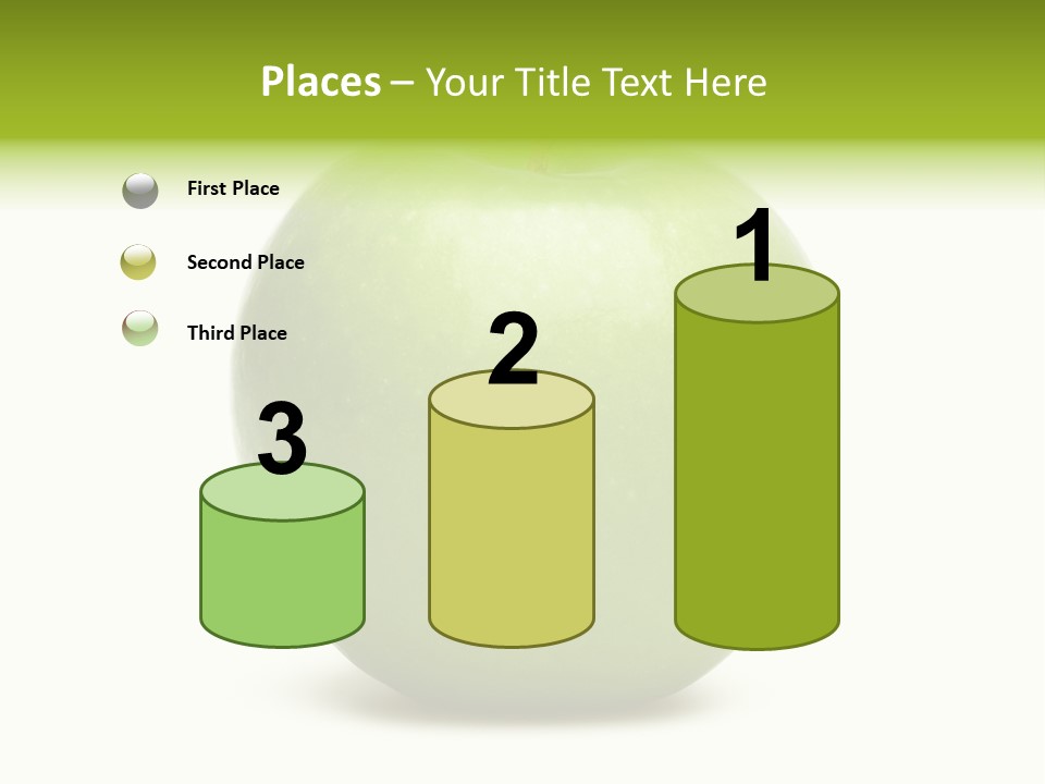 Bright White Ripe PowerPoint Template