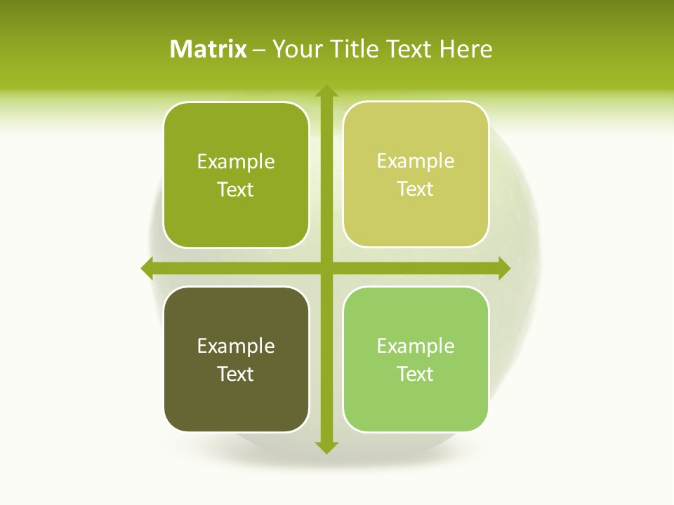 Bright White Ripe PowerPoint Template