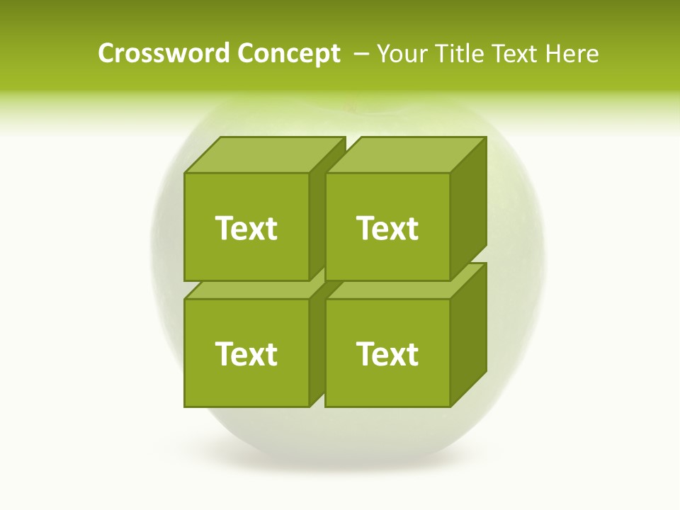 Bright White Ripe PowerPoint Template