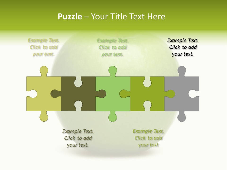 Bright White Ripe PowerPoint Template