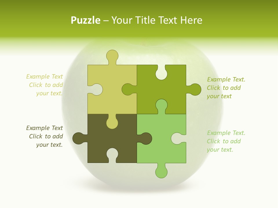 Bright White Ripe PowerPoint Template